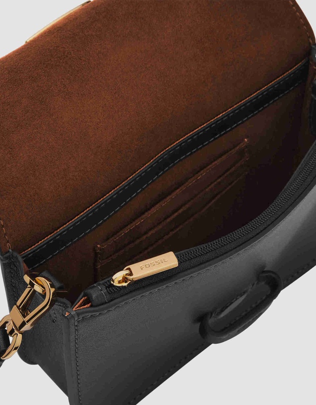 Fossil - Lennox Black Crossbody Bag