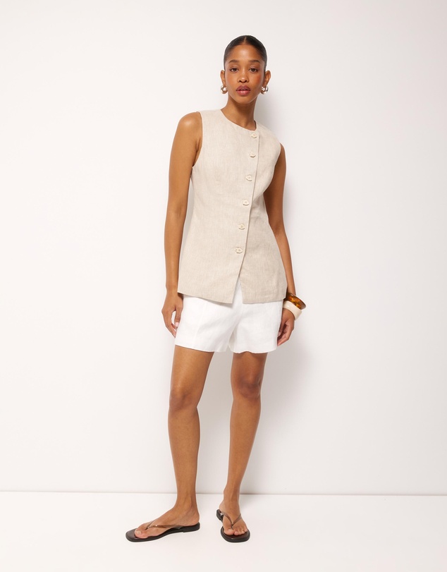 AERE - Longline Asymmetric Vest