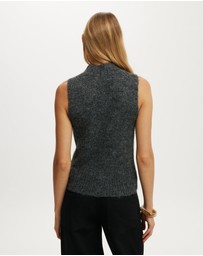 Cotton On - Dreamy Mock Neck Vest