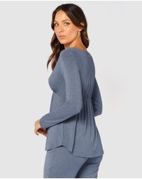 Bamboo Body - Cross Front PJ Top