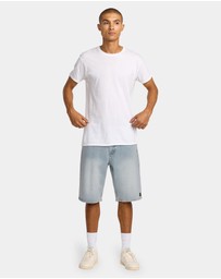 RVCA - Mens Dayshift Denim Shorts