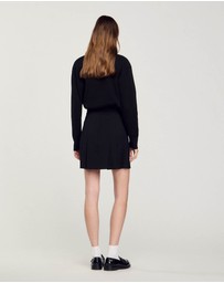 Sandro - Rebeca Woven Skirt