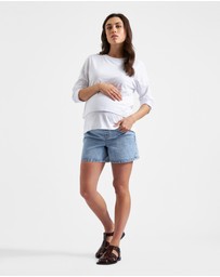 Ripe Maternity - Brooklyn Denim Short