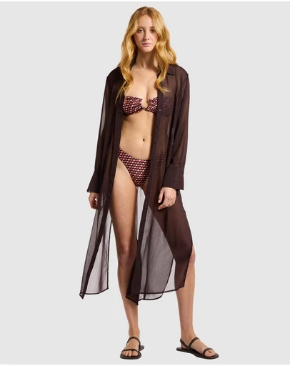 JETS - Jetset Maxi Shirt Dress