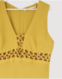 Revibe - Repaired BY JOHNNY. Leandra Link Ankle Dress - AU 16