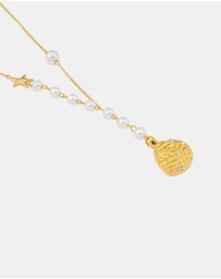 Zoe Olivia - Waterproof Freshwater Pearl and Shell Necklace