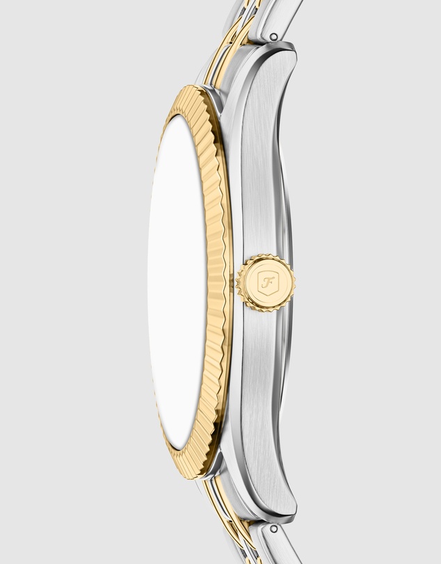 Fossil - Campbell Two Tone Analogue Watch