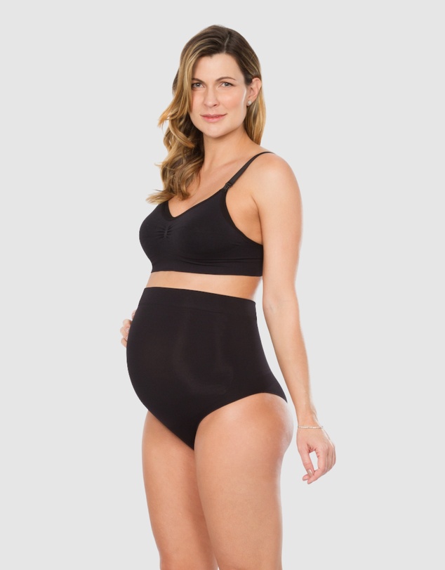 Plie Australia - Maternity Pregnancy High Waist Briefs