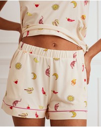 Chelsea Peers - Desert Icons Print Short Pyjama Set