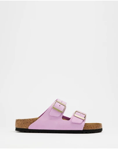 Birkenstock - Arizona Nubuck Regular Leather - Women's