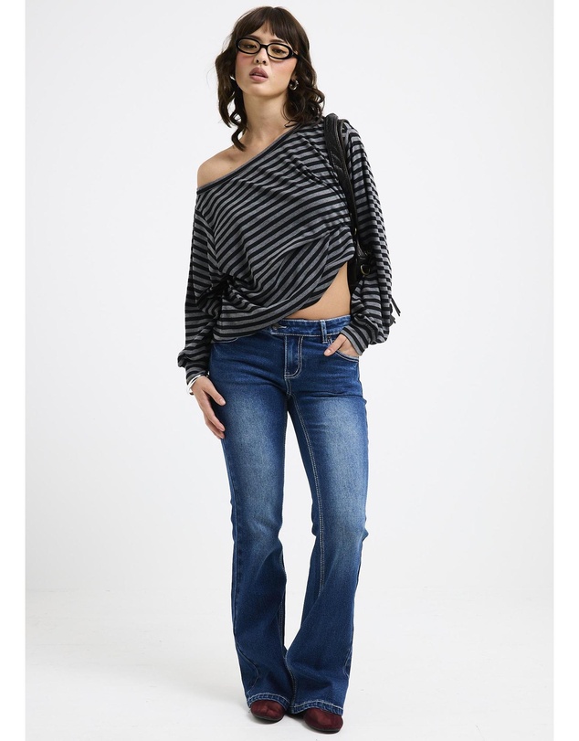 Neon Hart - Dylan One Shoulder Long Sleeve Top