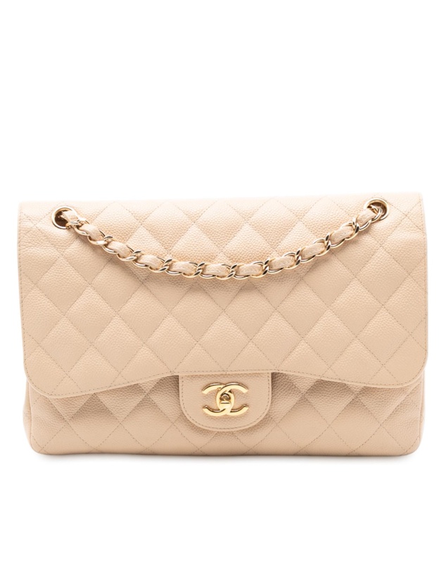 Pre-Loved by Azura Reborn - Pre-Loved Jumbo Classic Caviar Double Flap