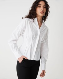Forcast - Billie Pleat Waist Shirt