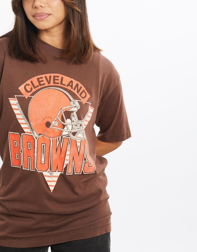 Vintage by The Real Deal - Pre Loved - Vintage 80s NFL Cleveland Browns Tee