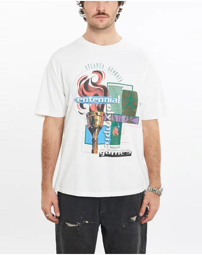 Vintage by The Real Deal - Pre Loved - Vintage 1996 Atlanta Olympics Tee