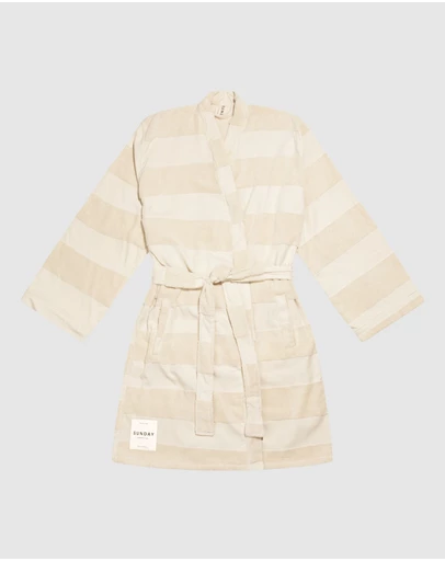 Sunday Supply Co - Dunes Towelling Beach Robe