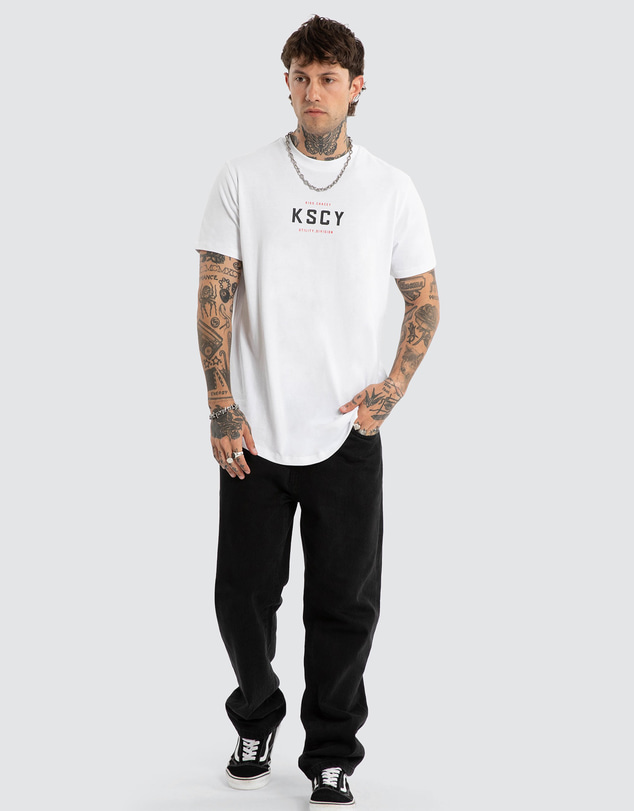 Kiss Chacey - Stamp Dual Curved Tee