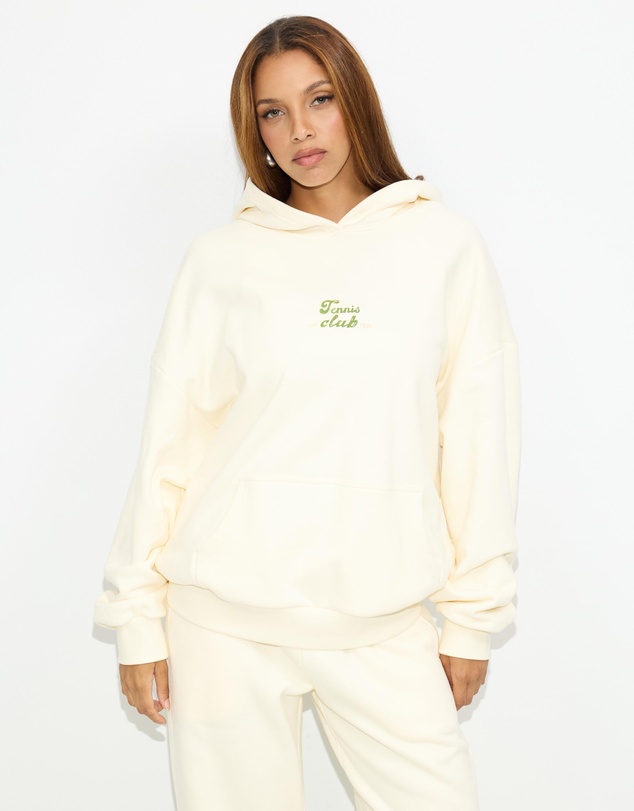 Dazie - Tennis Club Oversized Hoodie