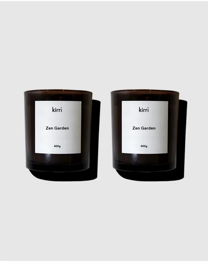 Kirri by Scent Australia Home - Zen Garden Candle (400g) Duo