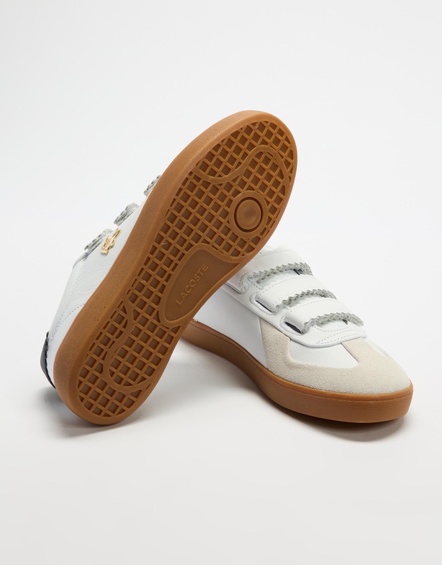 Lacoste - Baseshot Pro Strap Leather Sneakers - Women's