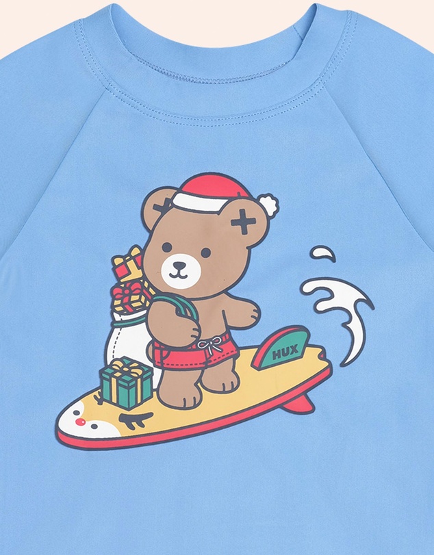Huxbaby - Surfer Festive Hux Rashie Christmas - Babies-Teens
