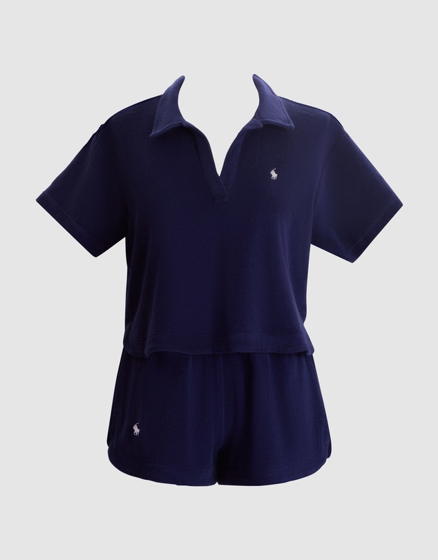 Polo Ralph Lauren - Organic Cotton Terry Top & Shorts Beach Coord