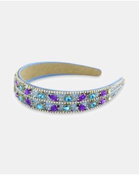 Morgan & Taylor - Lucie Headband in Blue