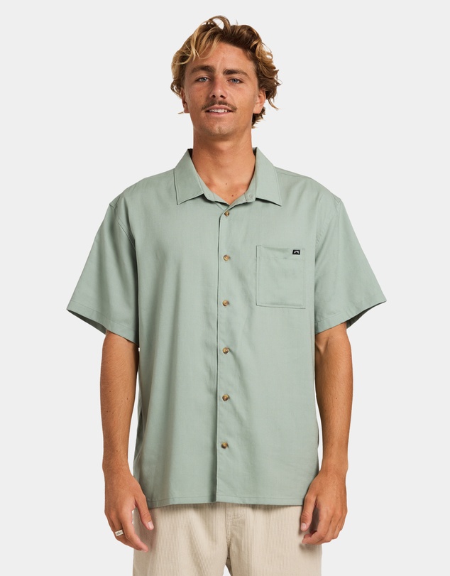 Billabong - Mens Riccardo Pocket Short Sleeve Shirt