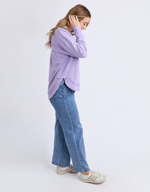 Foxwood - Simplified Metallic Crew Lavender