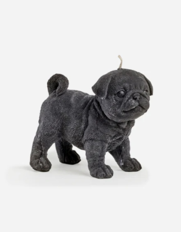 Love Ally - Pug candle