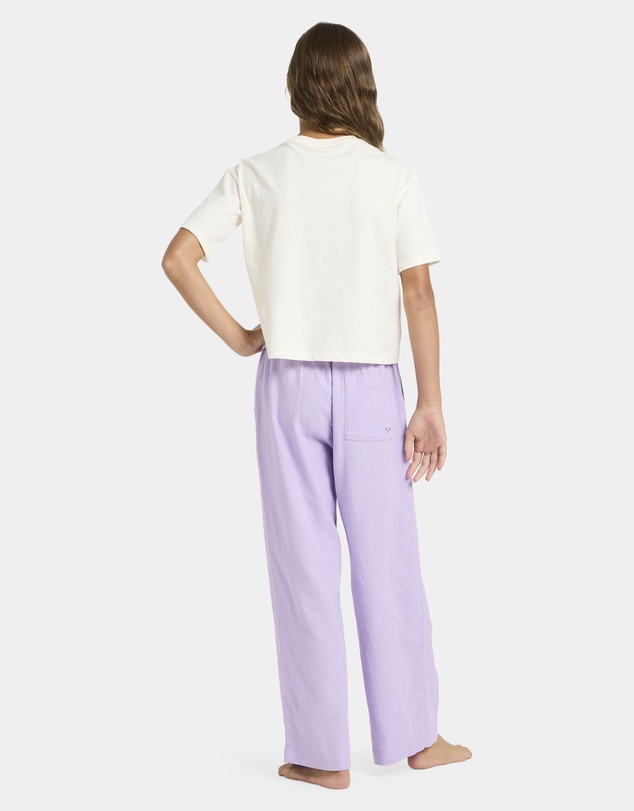 Roxy - Girls 4 to 16 Lekeito Break Linen Pants