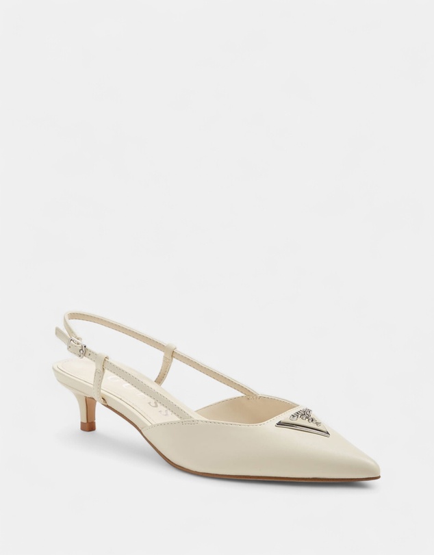 GUESS - Jesson Sling Back Kitten Heels