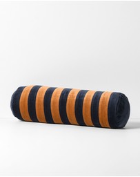 Aura Home - Velvet Stripe Bolster
