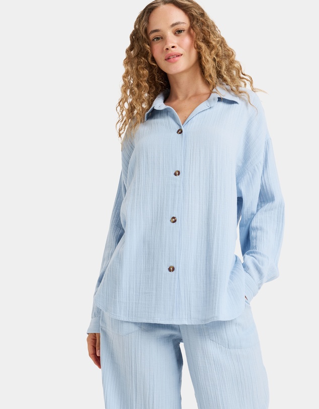 Roxy - Womens Morning Time Long Sleeve Shirt