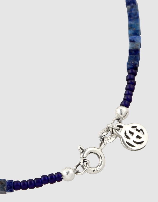 Haze & Glory - ICONIC EXCLUSIVE - Bracelet Men Agate Beads 925 Sterling Silver