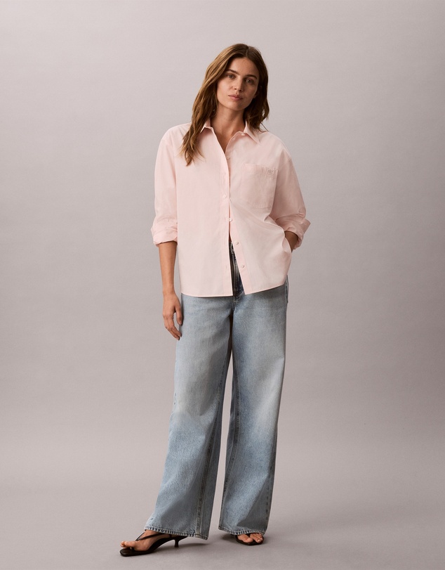 Calvin Klein Jeans - Cotton Poplin Relaxed Button-Down Shirt