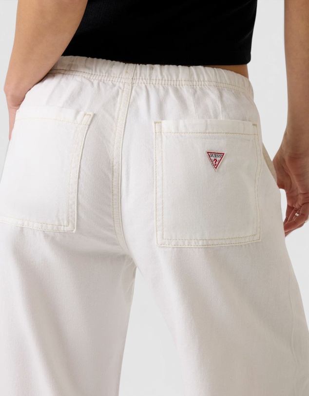 GUESS Jeans - GUESS JEANS Low-Rise Twisted Extra-Wide Jogger Jeans