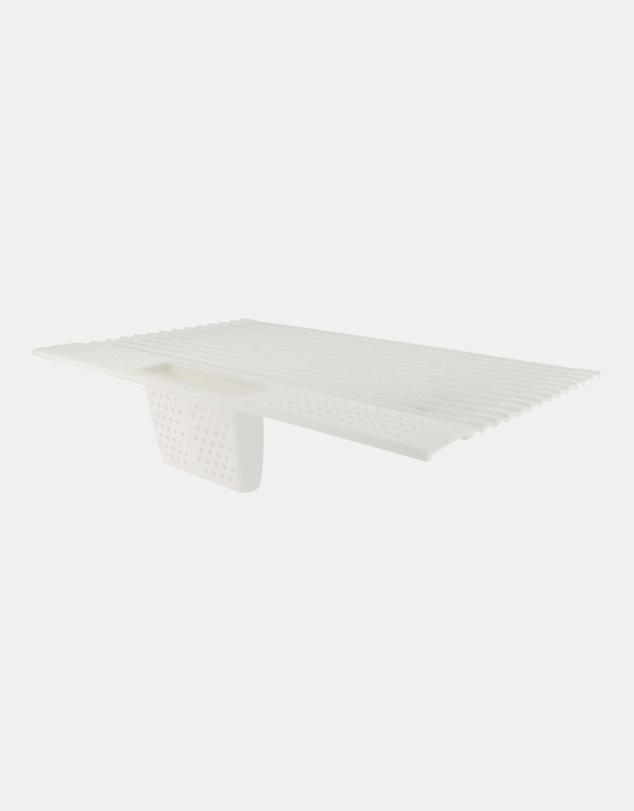 DESIGNSTUFF - DRIP Folding Dish Rack w/ Cutlery Holder