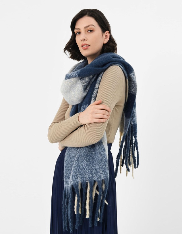 Forcast - Mia Checked Scarf