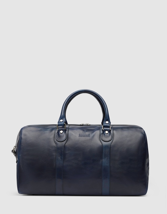 Republic of Florence - The Beltrami Blue Weekender Bag