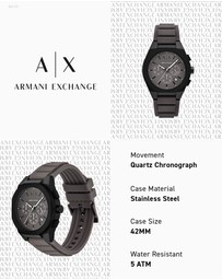 Armani Exchange - Grey Chronograph Watch
