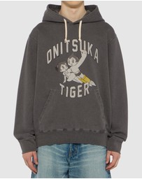 Onitsuka Tiger - Washed Sweat Hoodie - Unisex
