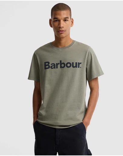 Barbour - Washington Overdyed Logo Tailored T-Shirt