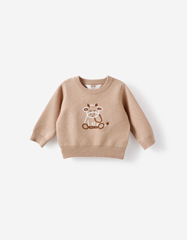 Cotton On Kids - Baby Organic Blend Knit Sweater
