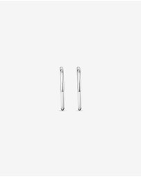 Michael Hill - 12mm Sleeper Earrings in 10kt White Gold