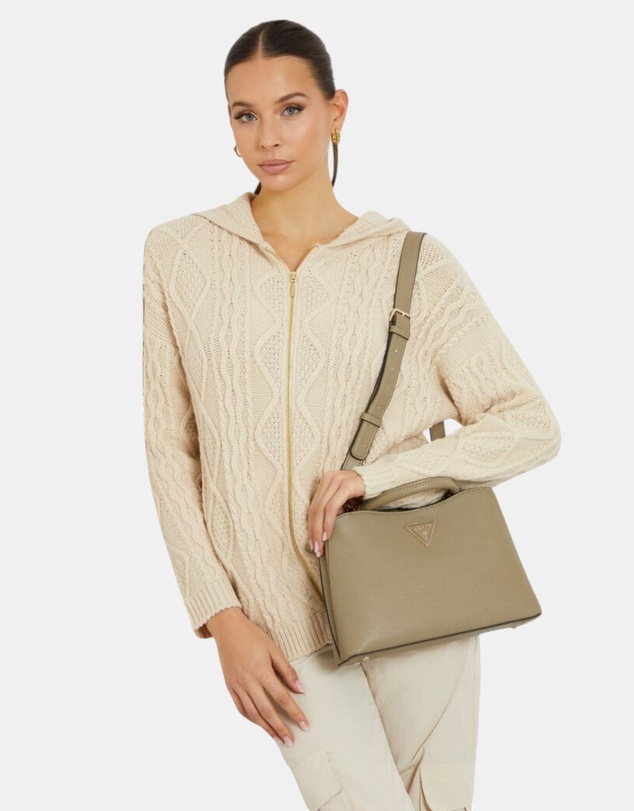GUESS - Gizele Double Compartment Satchel