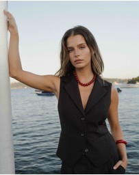 Forcast - Gia Boho Resin Necklace