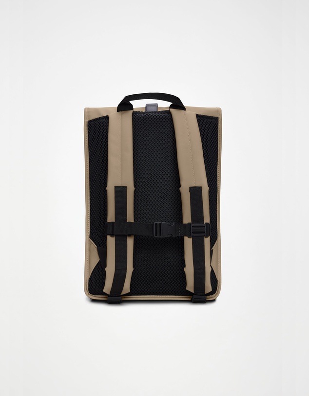 RAINS - Rolltop Rucksack Beige