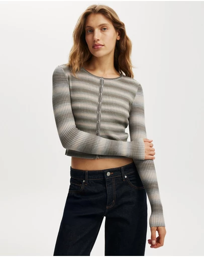 Cotton On - Everfine Rib Knit Cardigan