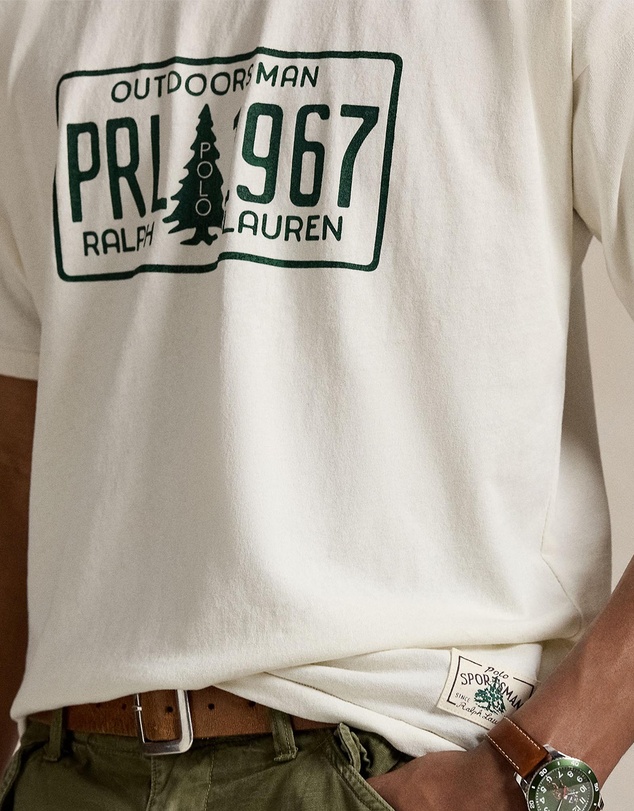 Polo Ralph Lauren - Classic Fit Jersey Graphic T-Shirt - ICONIC EXCLUSIVE